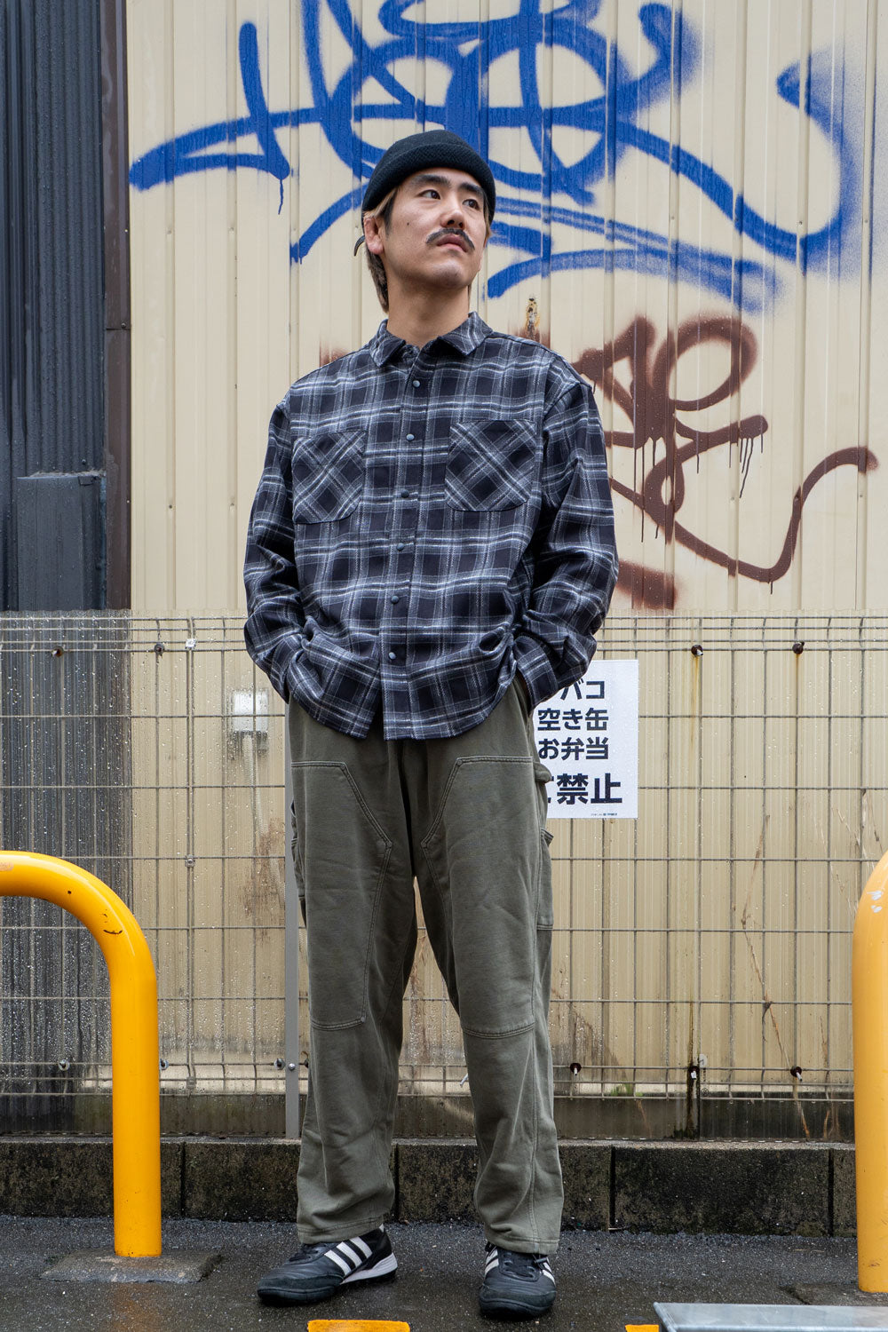 check flannel shirt