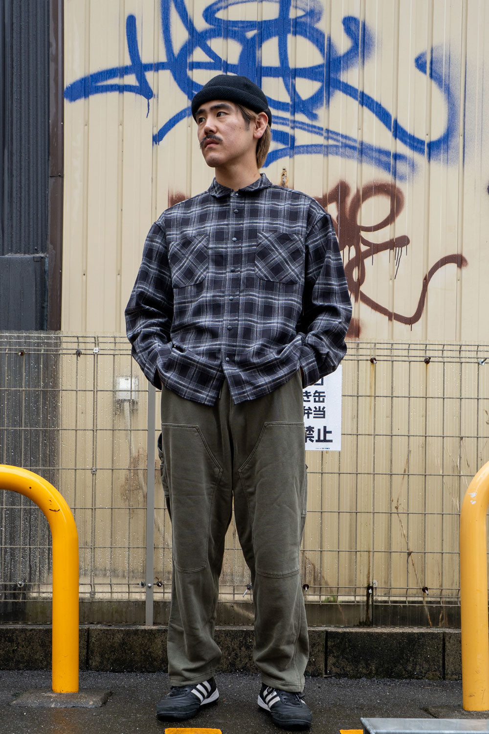 check flannel shirt