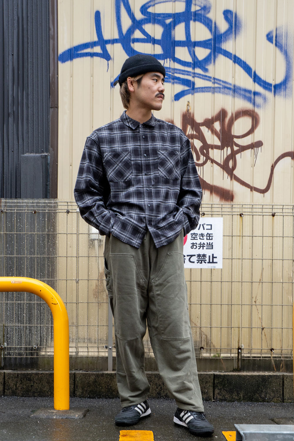 check flannel shirt