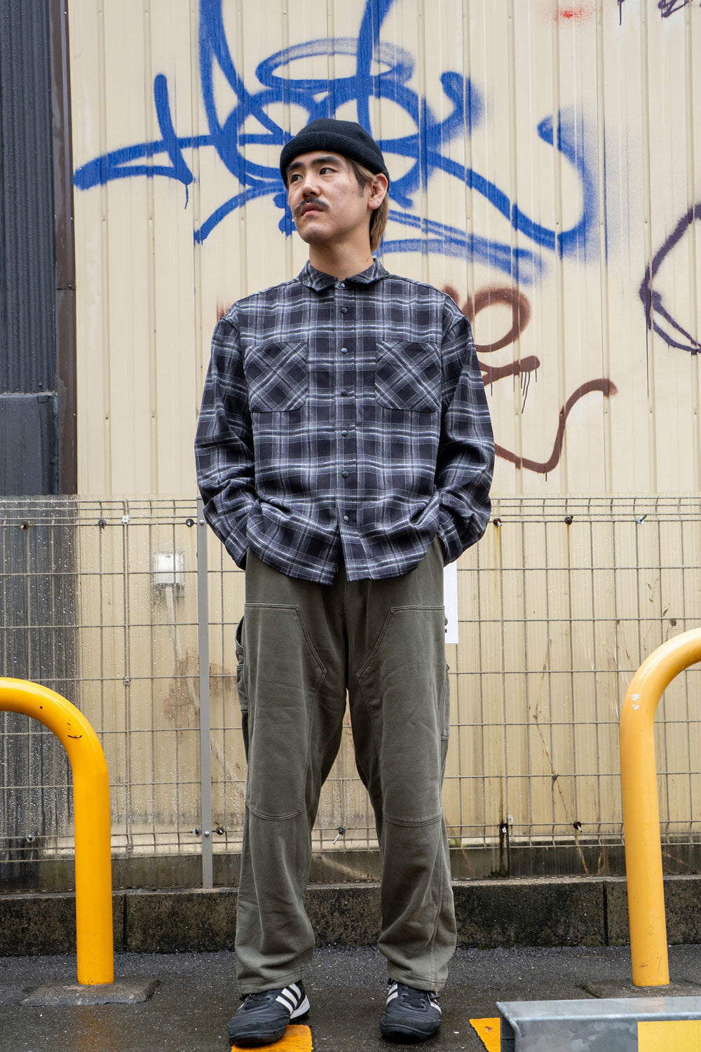 check flannel shirt