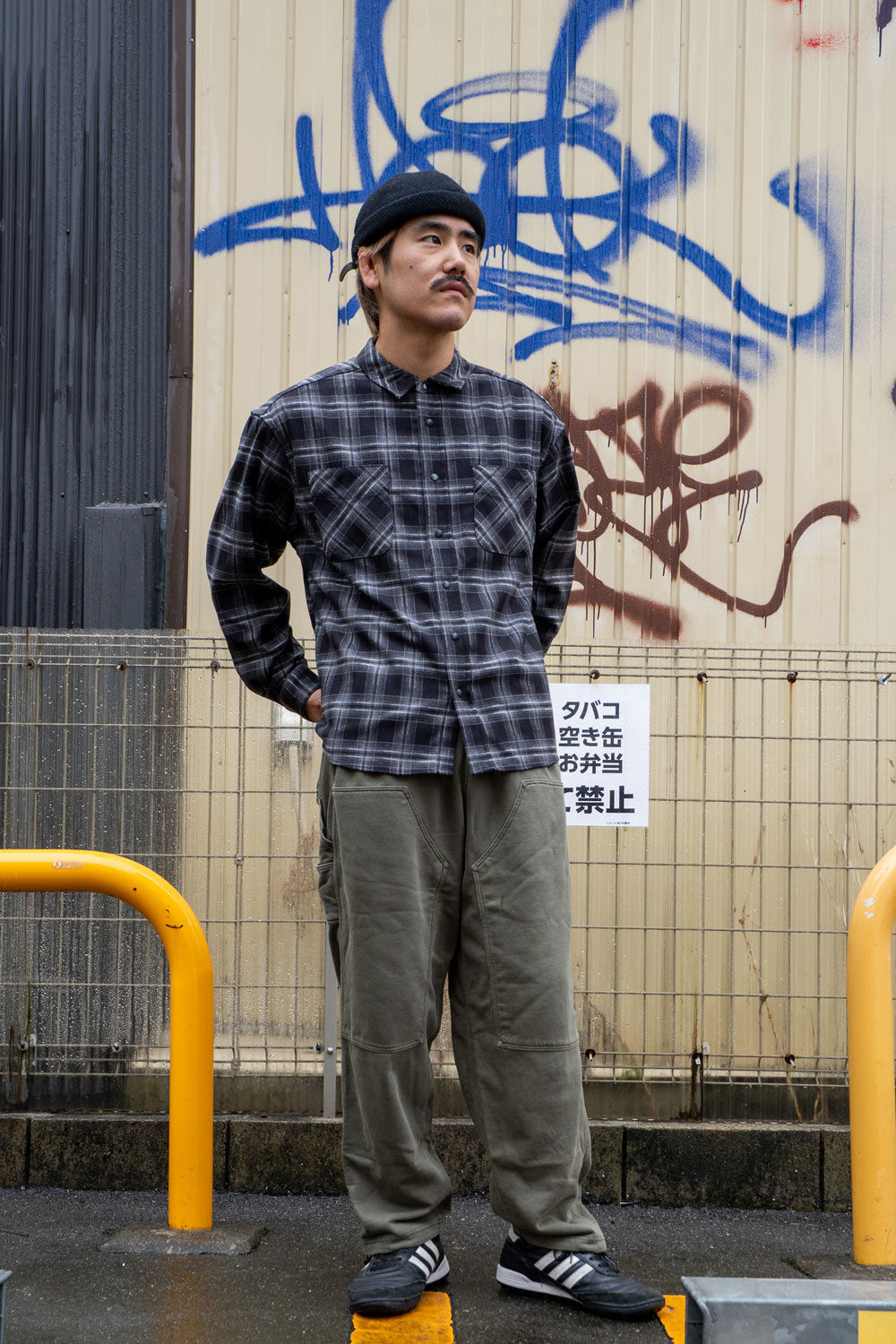 check flannel shirt