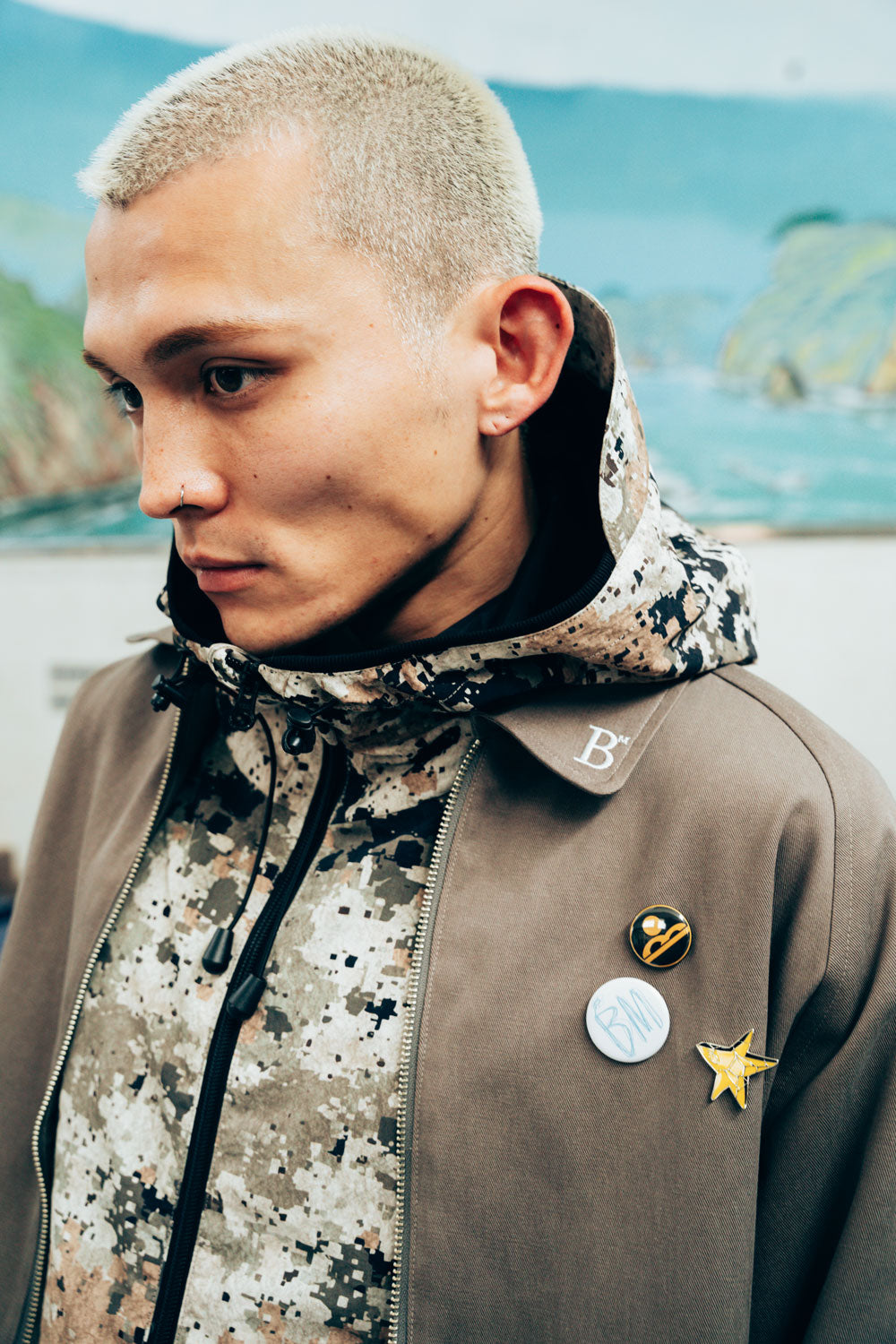 <予約>MULTI PATTERN MOUNTAIN PARKA