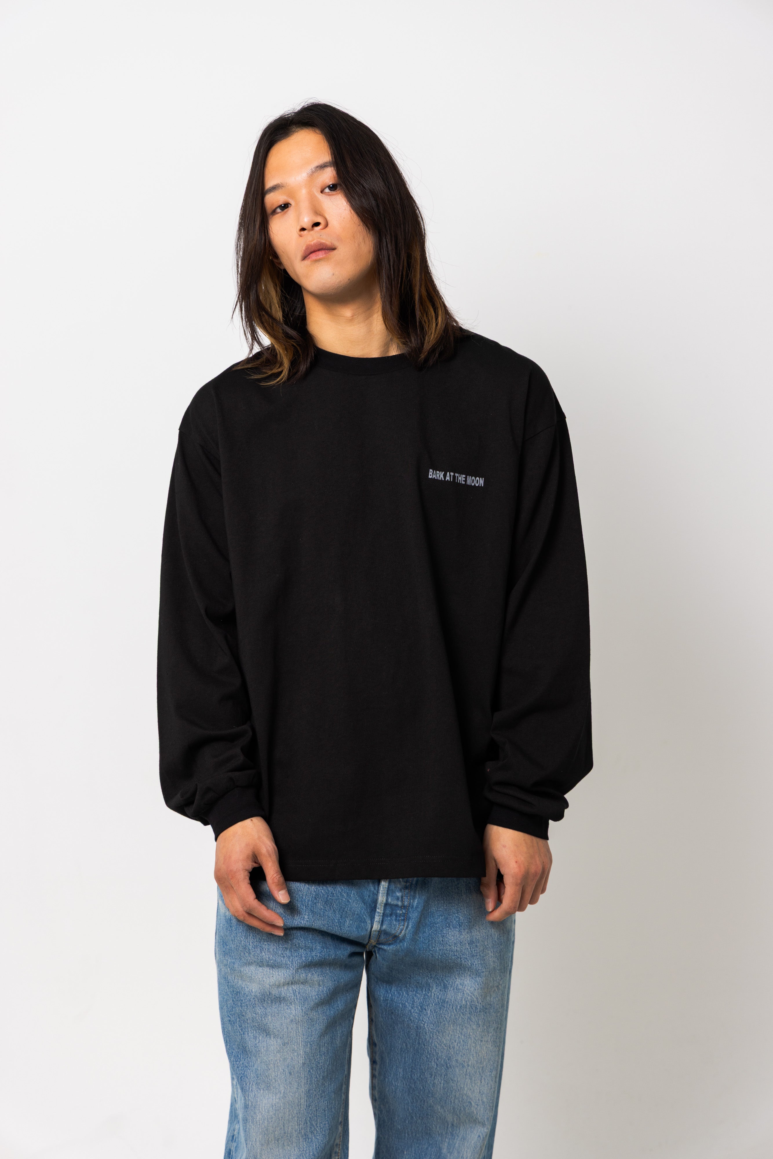 scorpion logo long sleeve tee