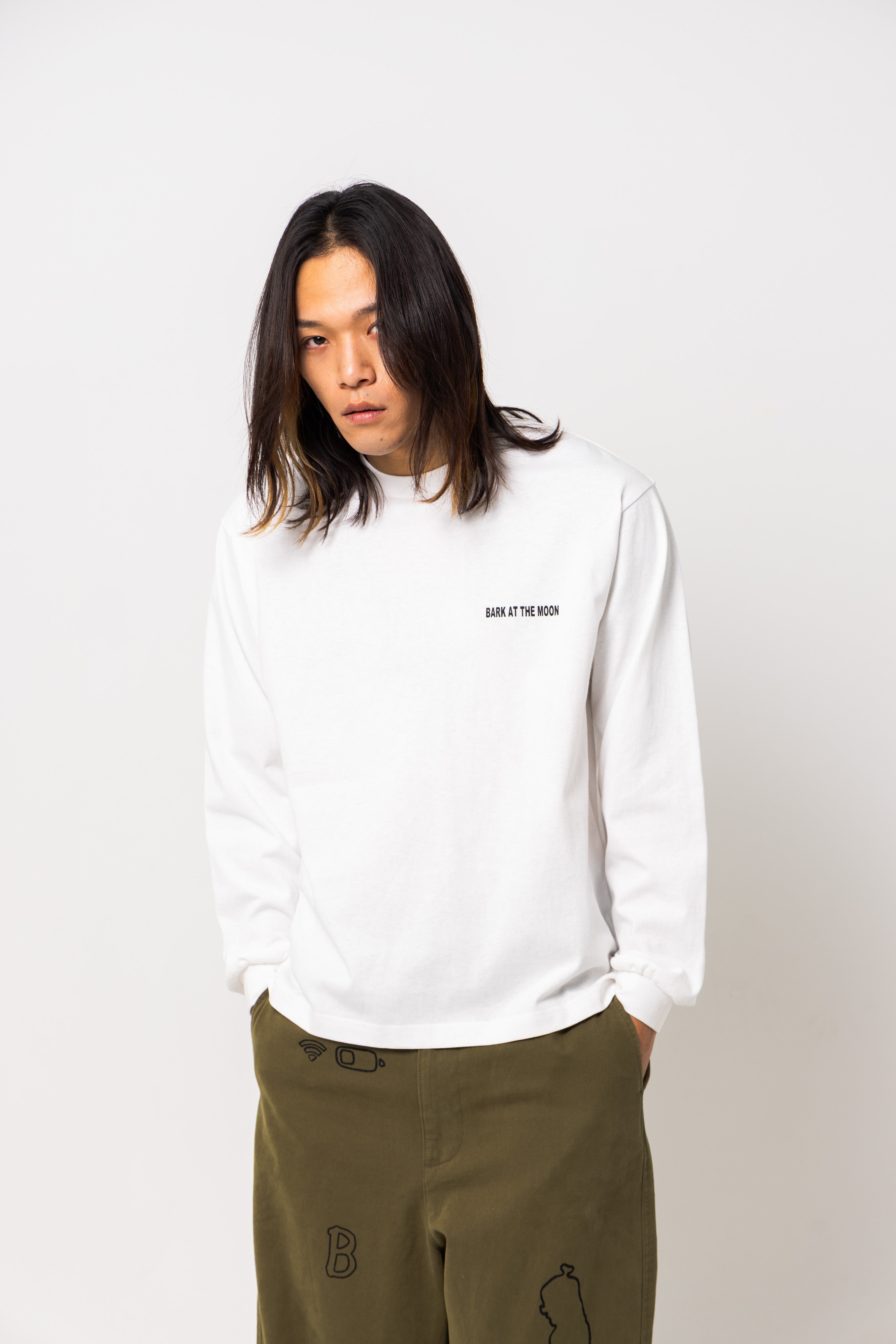 scorpion logo long sleeve tee