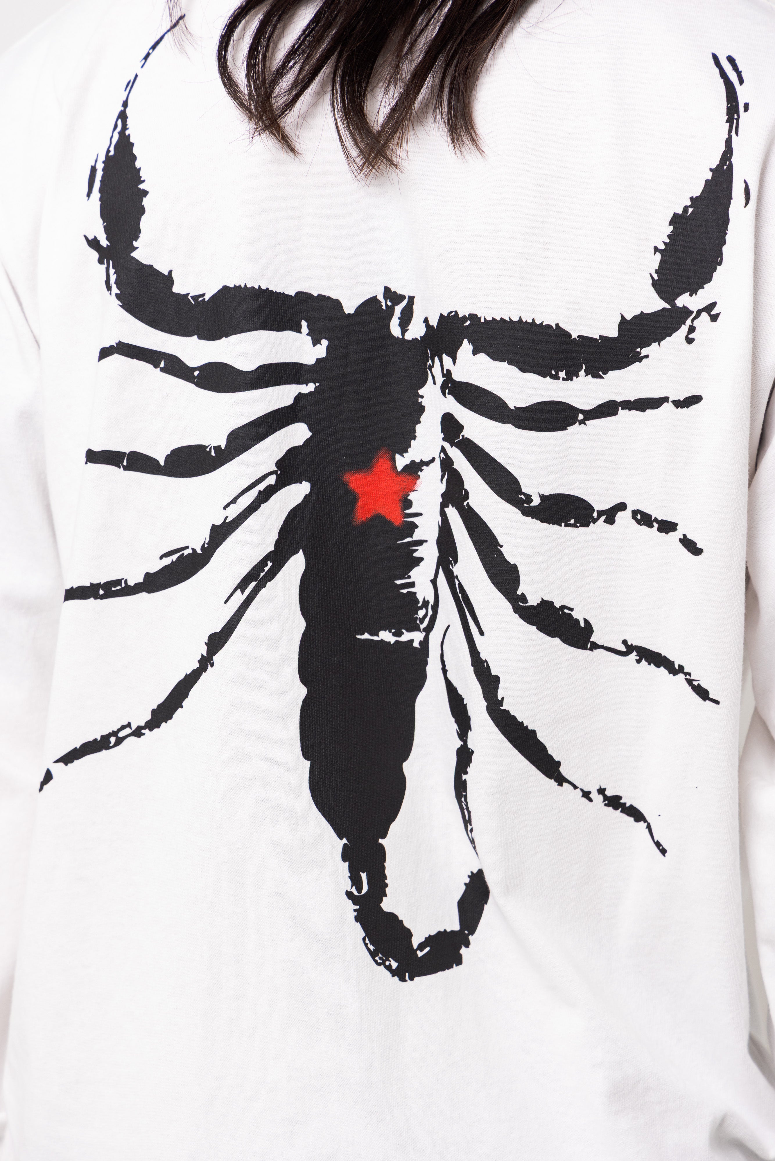 scorpion logo long sleeve tee