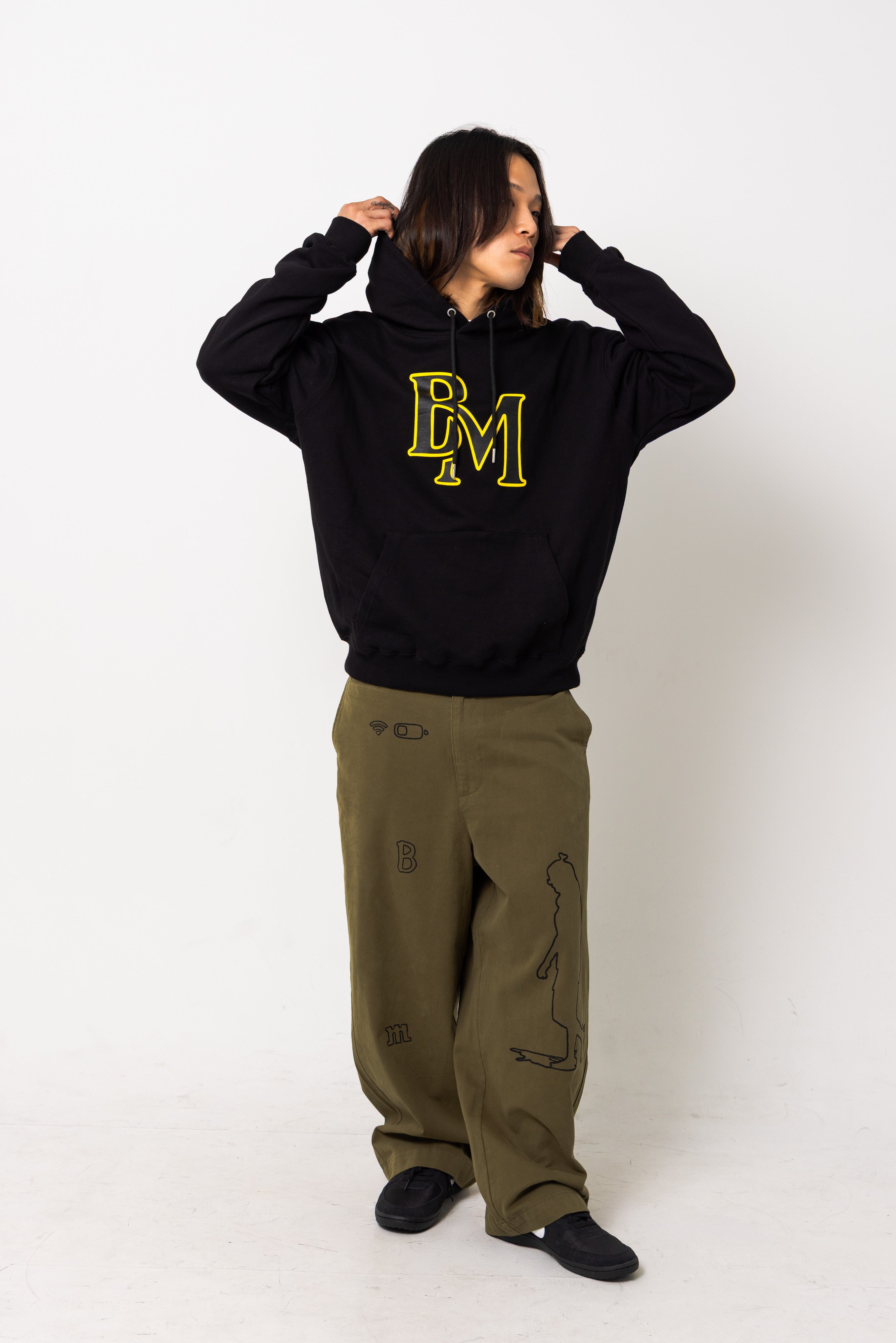 BM logo hoodie remake