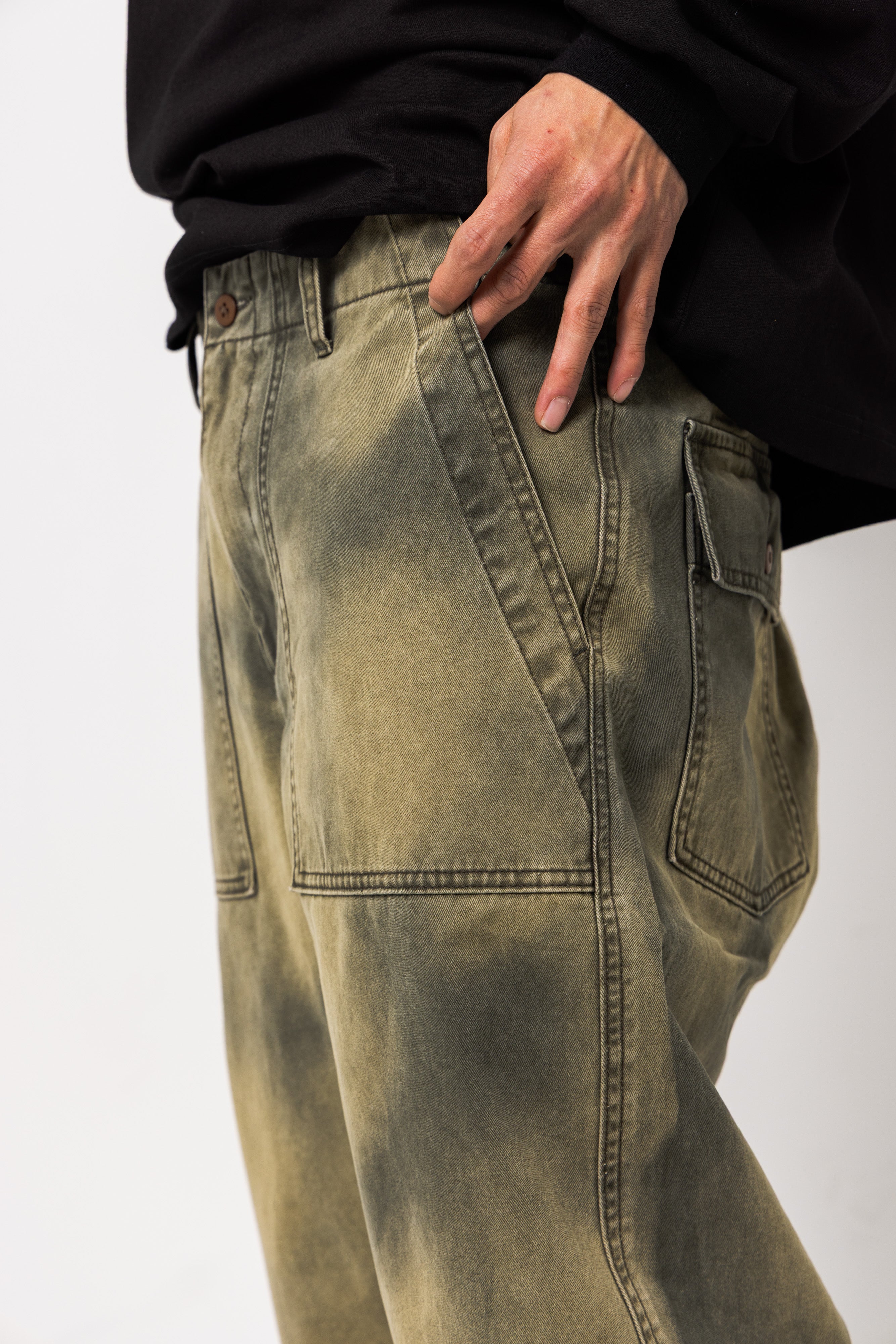 Bleach Baker Pants