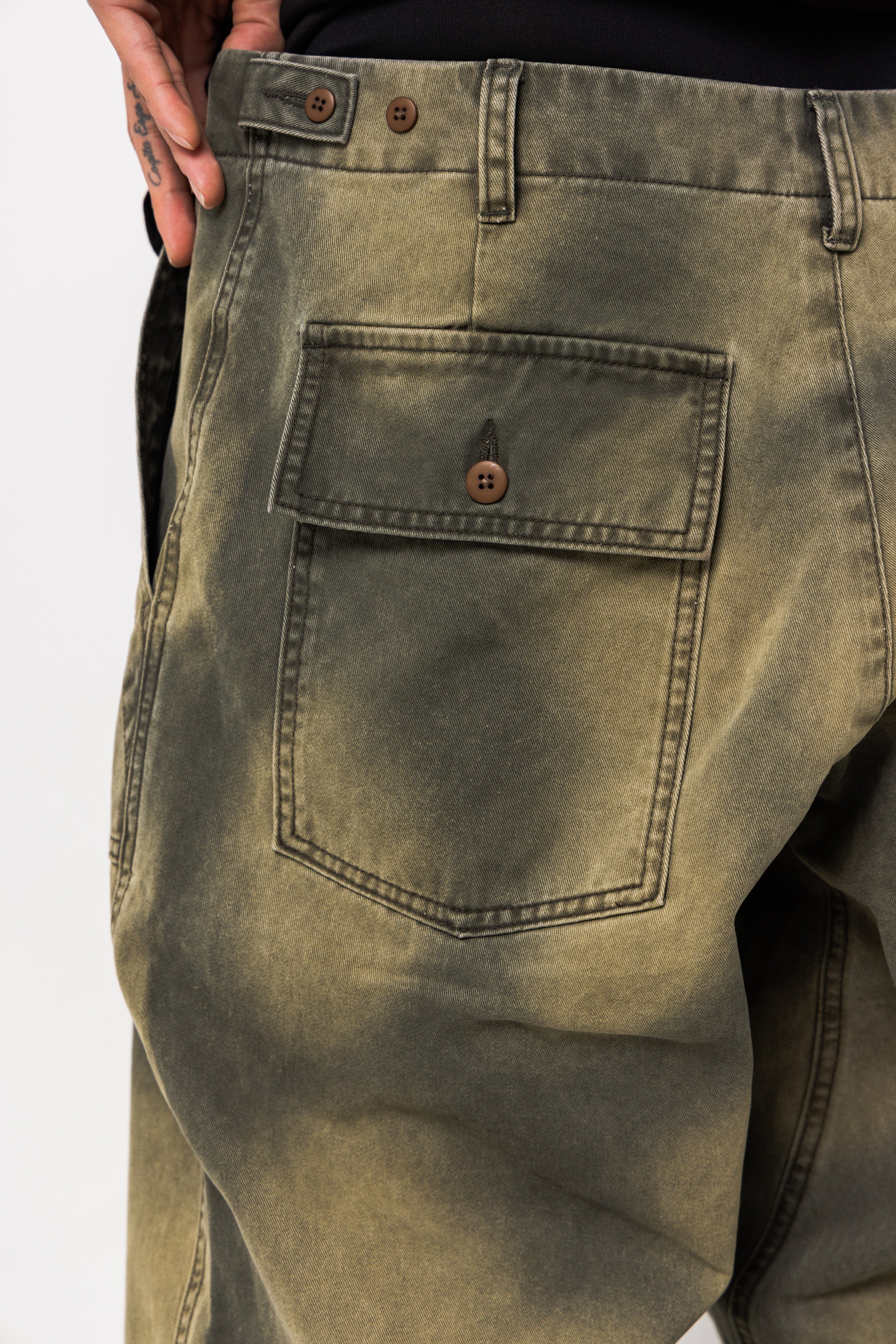 Bleach Baker Pants