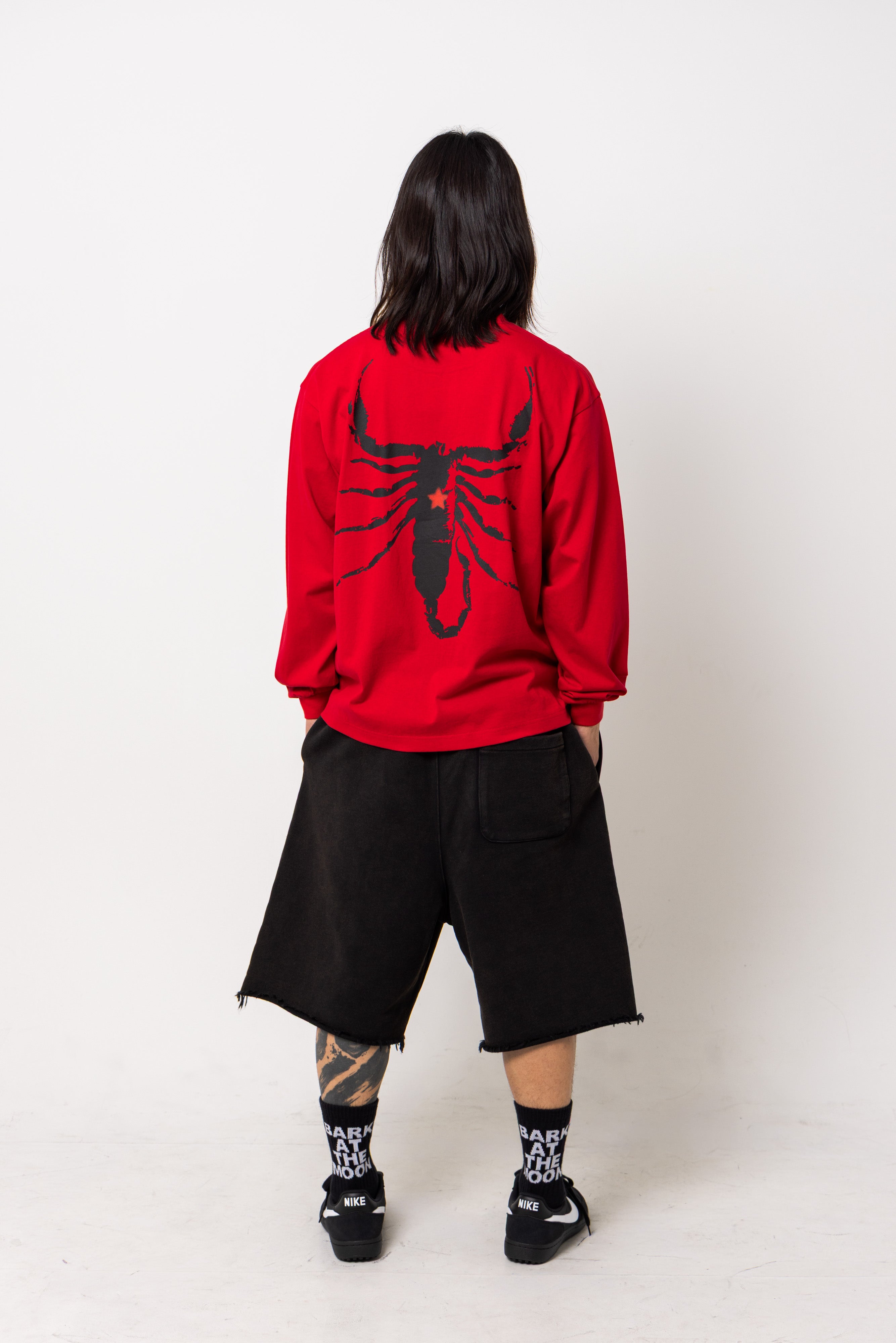 scorpion logo long sleeve tee