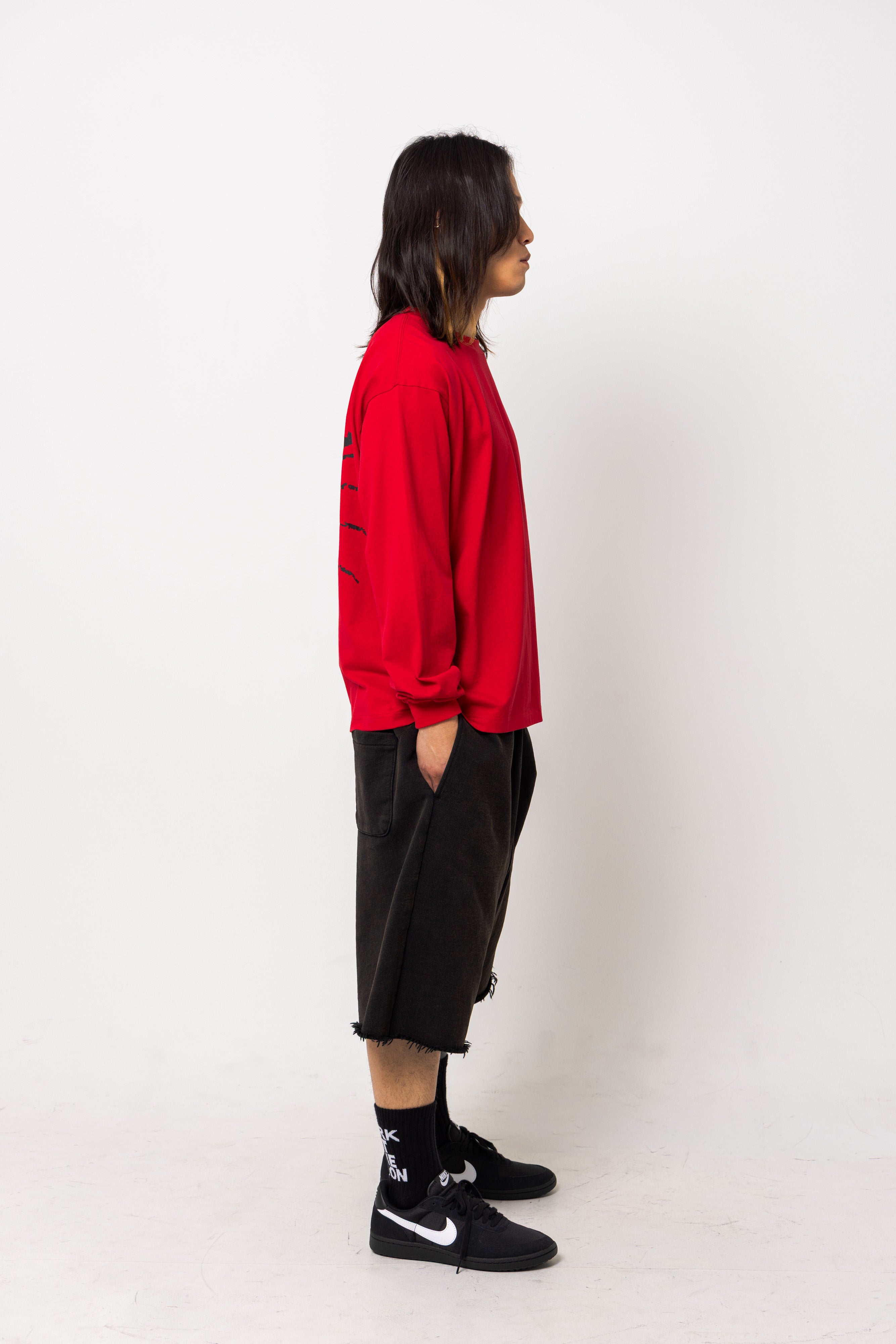 scorpion logo long sleeve tee