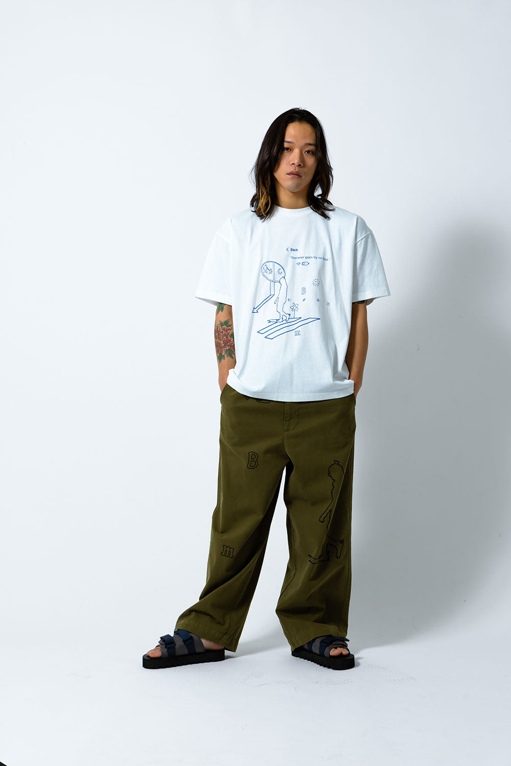 Summer goes pants
